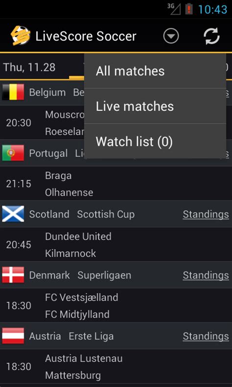 Livescore Soccer - Android Apps on Google Play