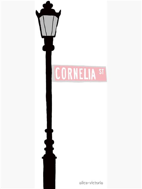 "Taylor Swift Cornelia Street Inspired Lamppost" Magnet for Sale by alice-victoria | Redbubble
