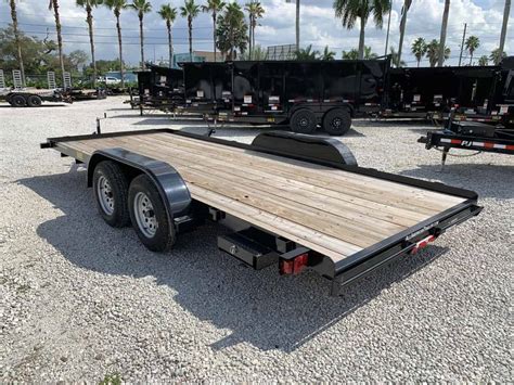 60EC-18 BIG TEX 18' ECONOMY CAR HAULER 7x18 | All American Trailer Company