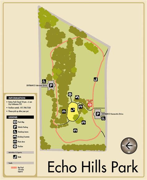 Echo Hills Park Map - Echo Hills Park • mappery