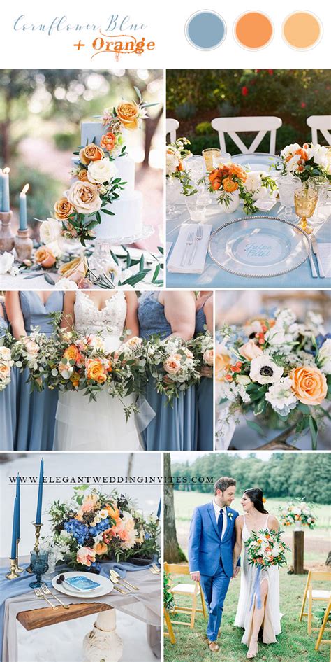 Amazing Blue Wedding Colors for Spring and Summer - Elegantweddinginvites.com Blog