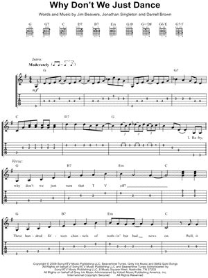 "Why Don't We Just Dance" Sheet Music - 2 Arrangements Available Instantly - Musicnotes