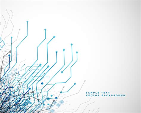 technology network circuit lines abstract background - Download Free Vector Art, Stock Graphics ...