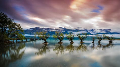 Bing Wallpaper 004 1920 X 1080 - Water And Mountains Clouds - 1920x1080 Wallpaper - teahub.io