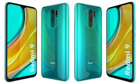 Xiaomi redmi 9 colors model - TurboSquid 1610131