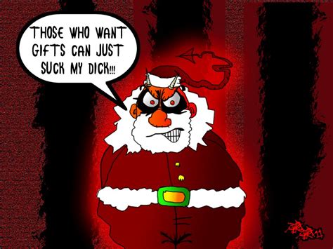 Santa Evil Claus by kXn on DeviantArt