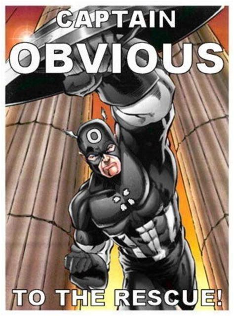 [Image - 49215] | Captain Obvious | Know Your Meme