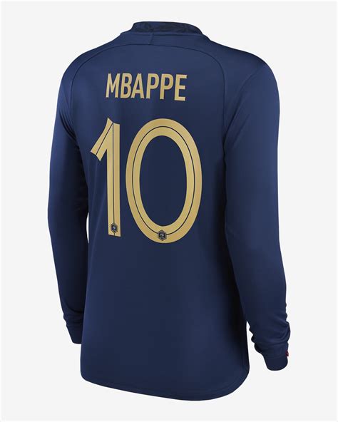 France National Team 2022/23 Stadium Home (Kylian Mbappe) Men's Nike ...