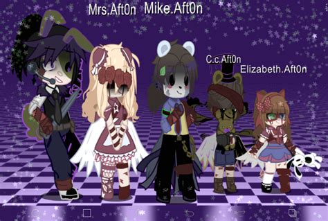 🌸How do my new Afton Family design Look? (By:RJ10668XD)🌸 : r/GachaClub