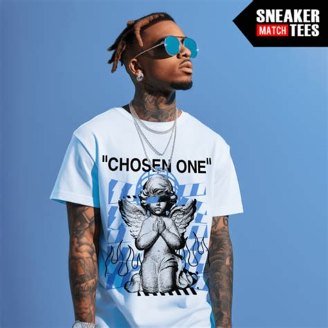 UNC Toe 1s Sneaker matching Tees