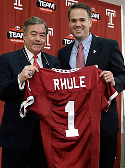 Rhule formally takes over as Temple's coach - Sports Illustrated