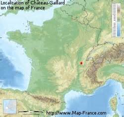 CHATEAU-GAILLARD - Map of Château-Gaillard 01500 France