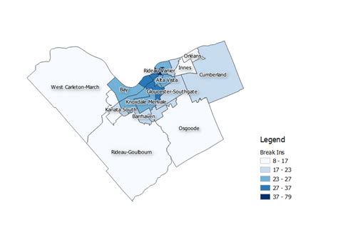 Analyzing Crime Data in Ottawa using QGIS - CUOSGwiki