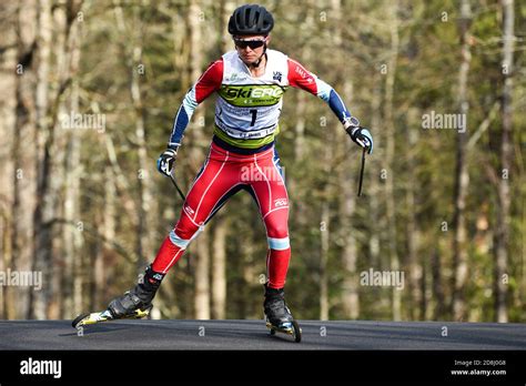 Competitive roller skiing hi-res stock photography and images - Alamy