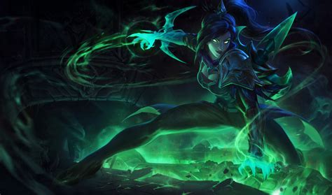 Surrender at 20: 6/20 PBE Update: Soulstealer Vayne Splash Art