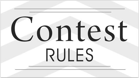 Contest Rules - 47abc