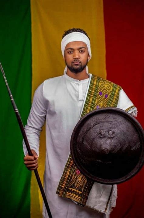 Amhara Men's Traditional clothing | Amhara, Traditional outfits, Poses