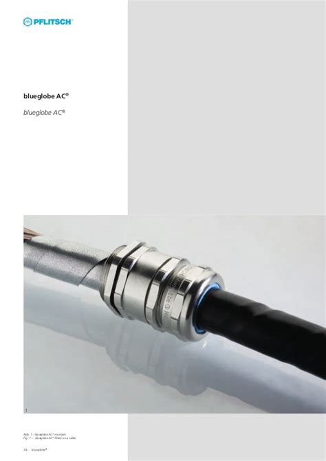 Pflitsch blueglobe Cable Gland Catalogue - Pflitsch Electromagnetic C…