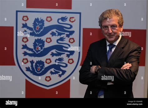 Newly appointed England manager Roy Hodgson poses for a photograph in ...