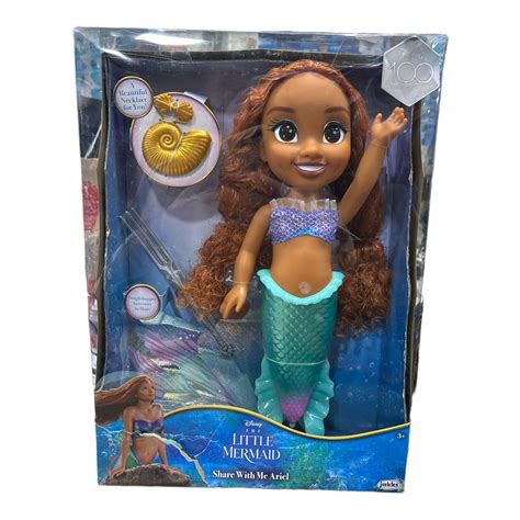 Disney Princess Share With Me Ariel Doll with Dinglehopper & Necklace ...