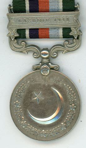 Pakistan. General Service Medal, “Kashmir 1948” – Floyd's Medals