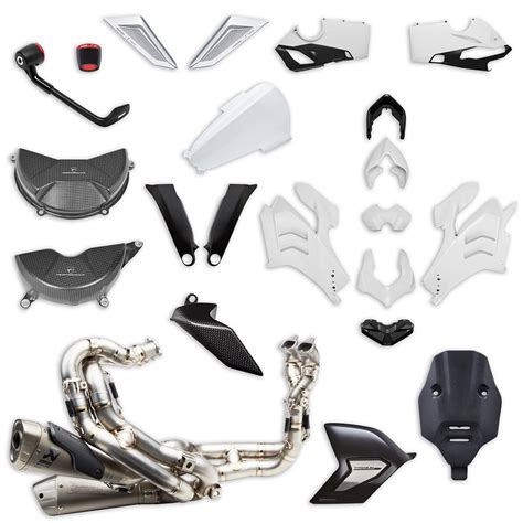 Ducati launches track-ready accessories range for Panigale V4