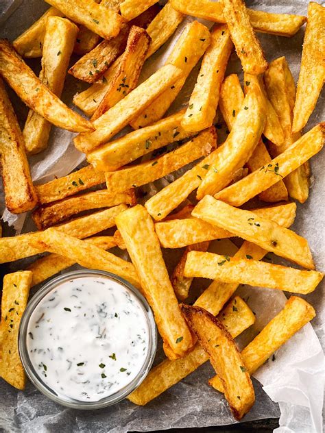 Homemade Air Fryer French Fries - THM:E, Whole30, Paleo Friendly