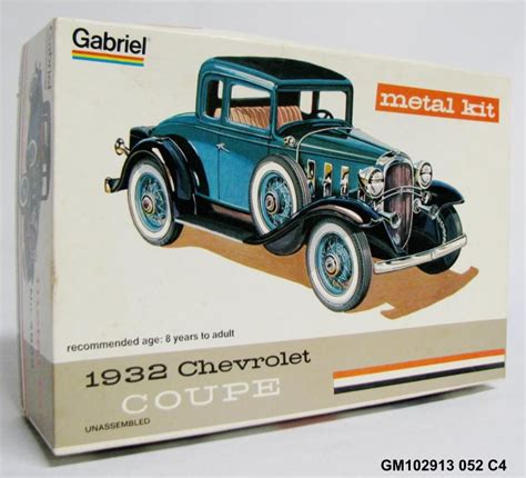 Vintage Gabriel 1932 Chevrolet Coupe Diecast Metal Model Car Kit 4869 ...