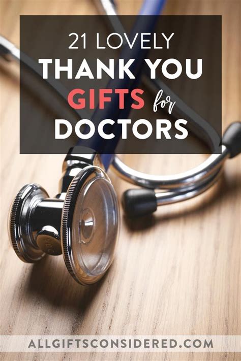 21 Thank You Gifts for Doctors to Show Your Appreciation » All Gifts ...