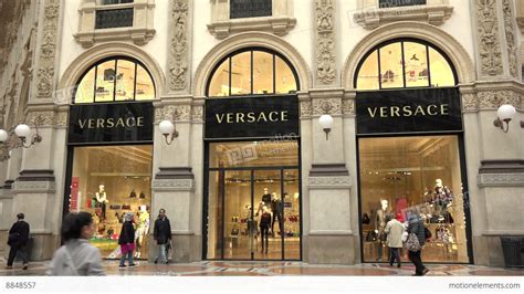 Versace Shop Store Italian Fashion Shopping Milan Milano Italy Italia ...