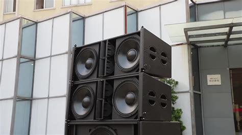 Zsound Dual 15 Inch Powered Line Array China Professional Audio Passive Speaker For Concert ...