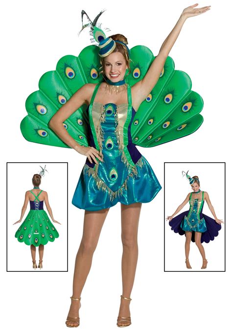 Womens Peacock Costume