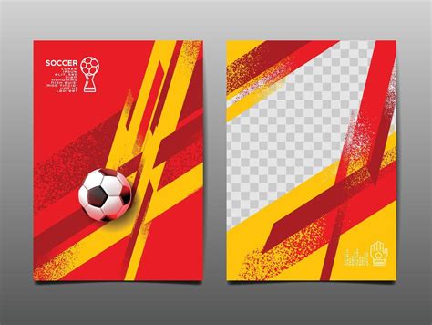 soccer banner template , Spain flag, Brush texture grunge, football cup ...