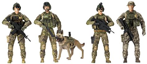 Buy Sunny Days Entertainment Elite Force Army Ranger Action Figures – 5 ...