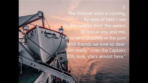 THE LIFEBOAT HYMN Lyrics - YouTube