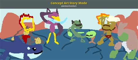 Concept Art Story Mode [Rivals of Aether: Definitive Edition] [Mods]