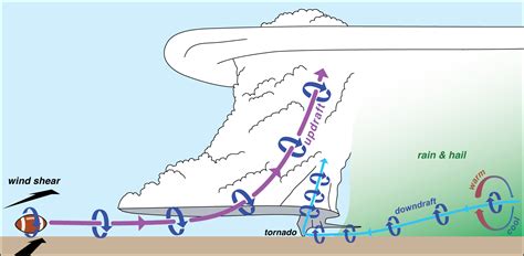 Diagram Of A Tornado Forming