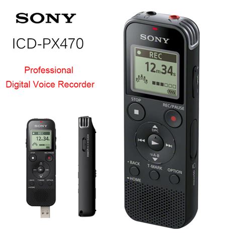 Sony ICD-PX470 Digital Voice Recorder with USB - Apex Digital