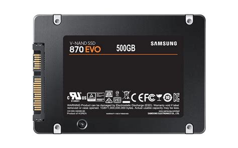 Ổ Cứng SSD Samsung 870 EVO 500GB (2.5inch/SATA 3)