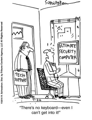 9 to 5 by Harley Schwadron, July 24, 2014 Via @GoComics | Technology humor, Harley, July 24