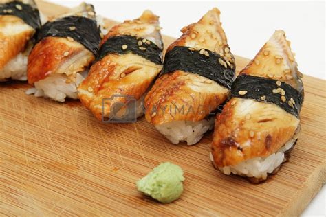 Eel sushi by pulen Vectors & Illustrations Free download - Yayimages