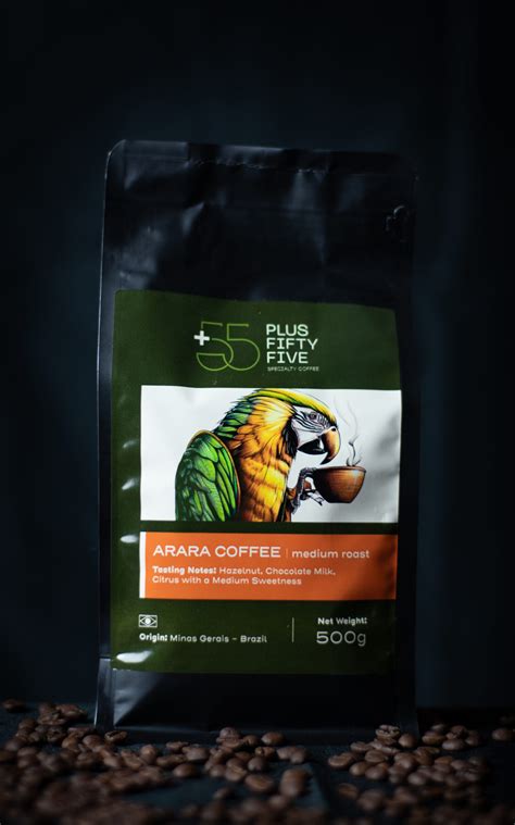 Arara Coffee 500g - Plus Fifty FIve