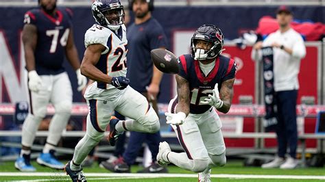 Texans’ Nico Collins has terrific day to help in win over Broncos | Fox News