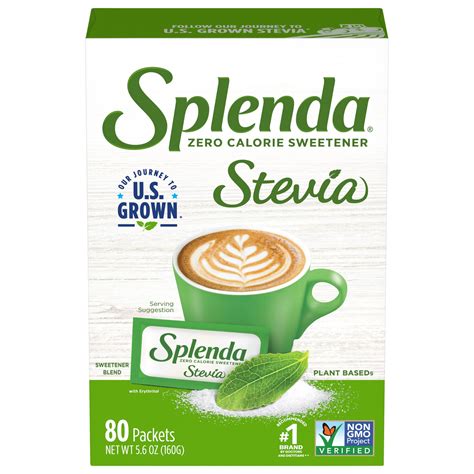 Splenda Stevia Sweetener Packets | Plant Based. Zero Calorie Sweetener. Tastes Like Sugar