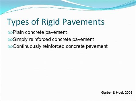 CHAPTER 5 RIGID PAVEMENT Characteristic of Rigid Pavement