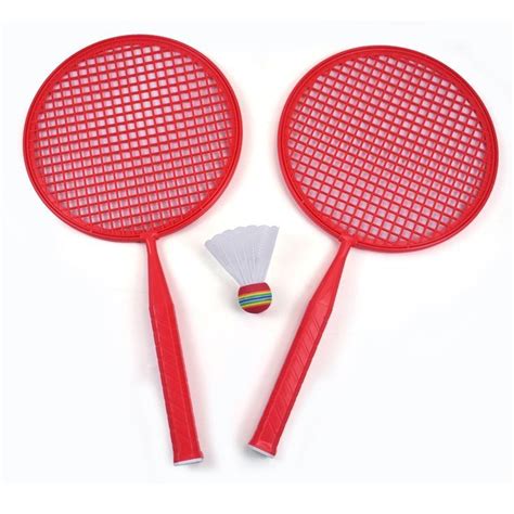 Light Weight Children Colorful Plastic Badminton Racket Toy Set For ...