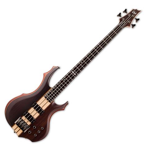 ESP LTD F-4E Bass Guitar, Natural Satin - B-Stock | Gear4music