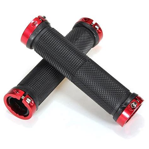 Bicycle Handlebars Grips Lock On Aluminum Grips - US$6.25