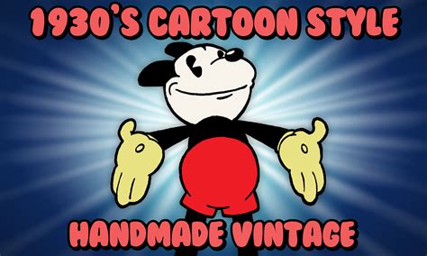 Create Vintage 30s Cartoon Character In Rubber Hose Style ...