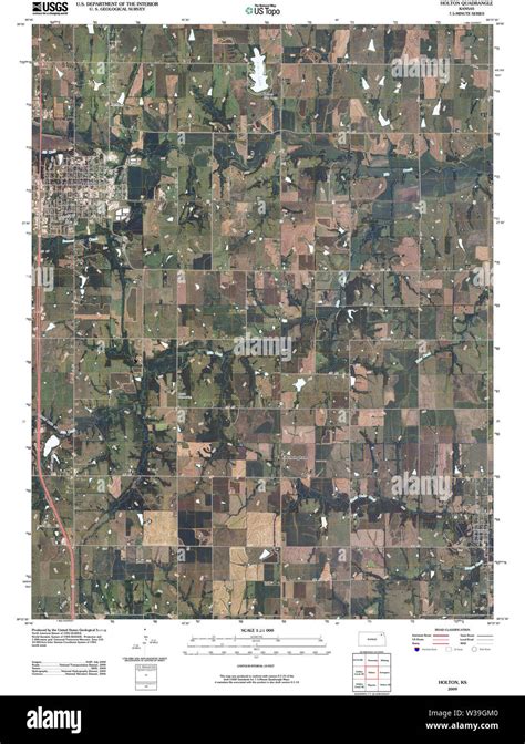 Holton kansas map hi-res stock photography and images - Alamy